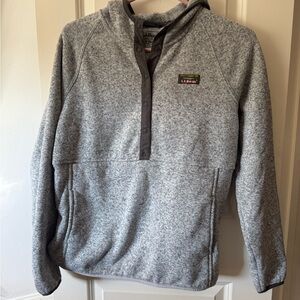 L.L. Bean Women's Gray Zip-Up Sweater